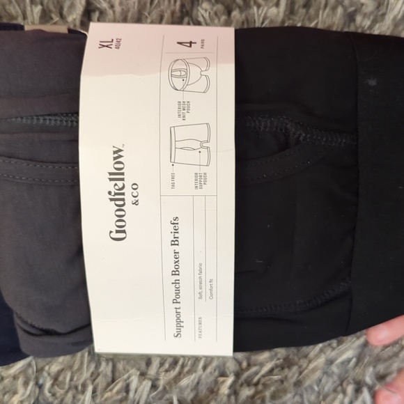 Goodfellow & Co men's support pouch boxer briefs 4 pack - Picture 4 of 4